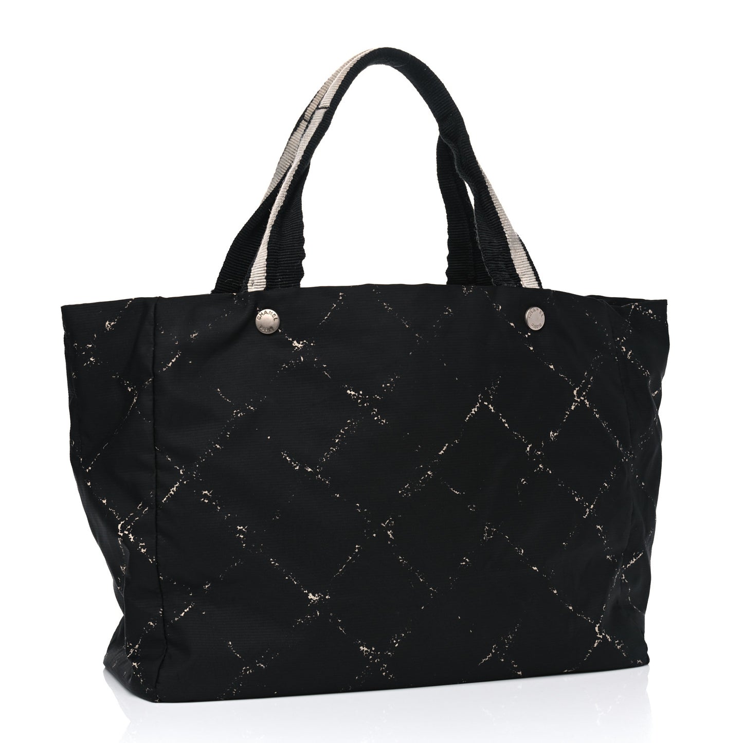 Nylon Travel Tote Black