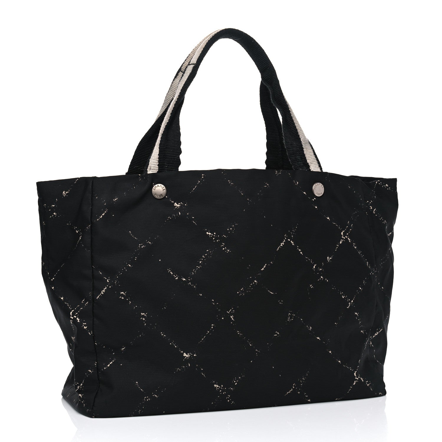 Chanel Nylon Travel Tote Black 2 of 13