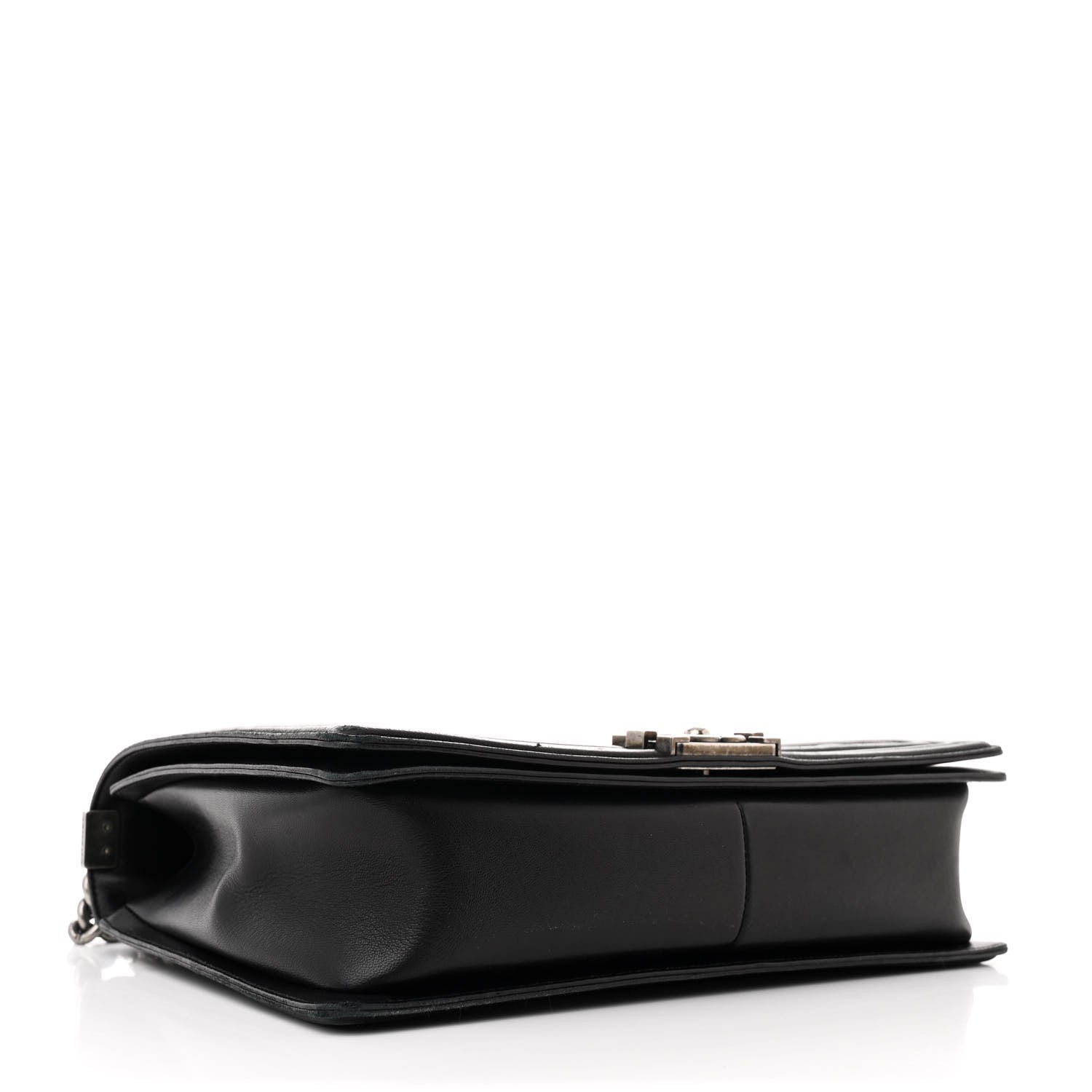 Chanel Lambskin Quilted Large Boy Flap Black 4 of 12