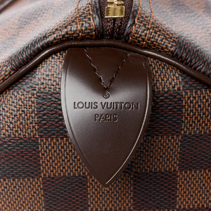 Louis Vuitton Damier Ebene Speedy 30 9 of 17