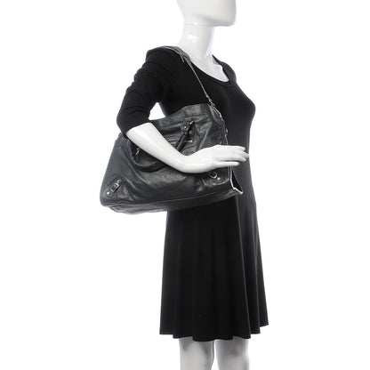 Balenciaga Agneau Giant 12 Silver Hardware City Anthracite 2 of 12
