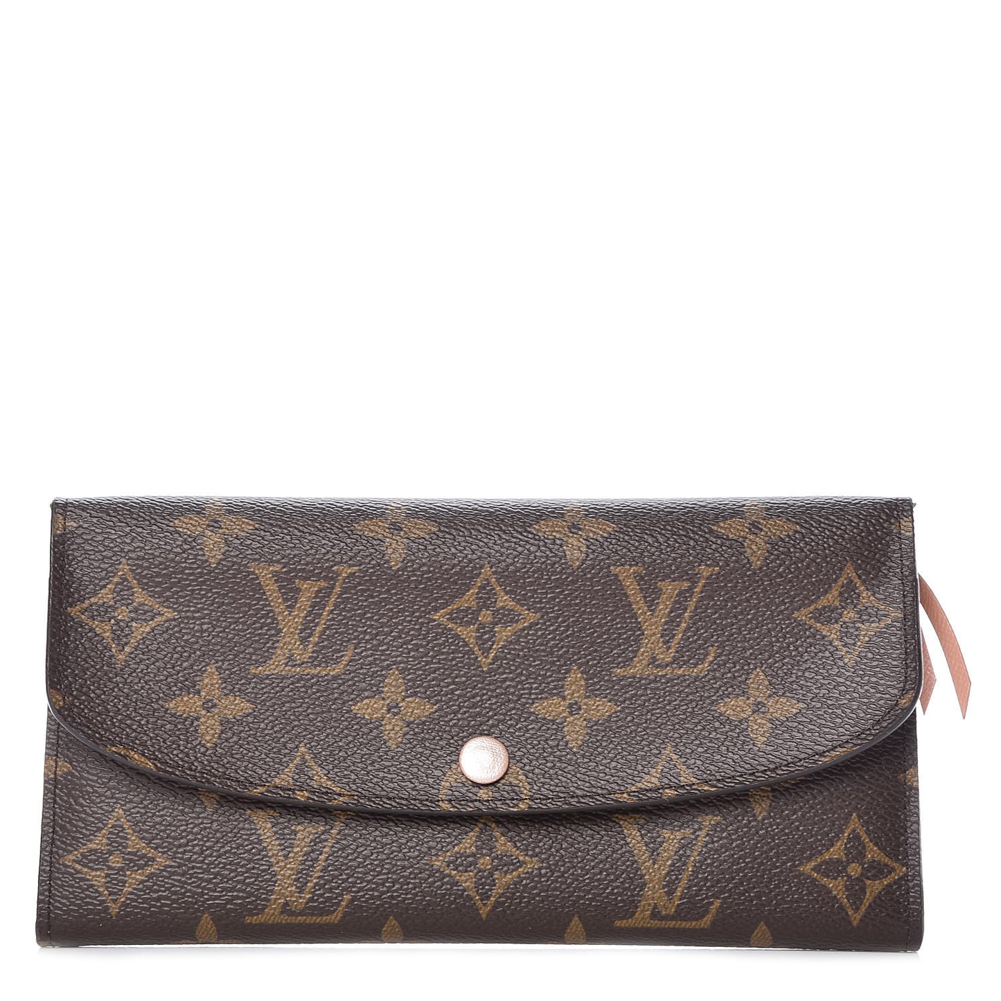 Monogram Emilie Wallet Rose Nacre