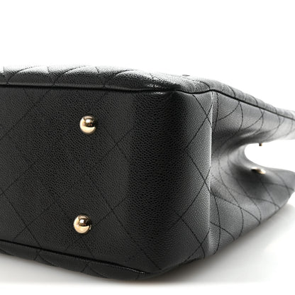 Chanel Caviar Quilted Large Shopping Tote Black 9 of 9