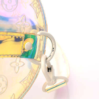 Louis Vuitton PVC Monogram Keepall Bandouliere 50 Iridescent Prism 9 of 9