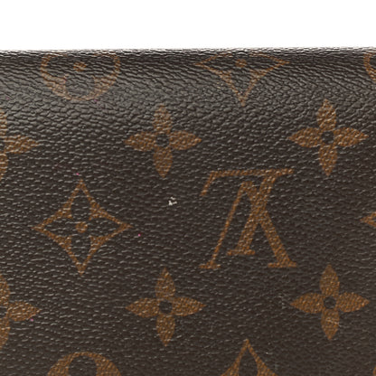 Louis Vuitton Monogram Emilie Wallet Rose Nacre 19 of 20