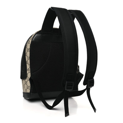 Gucci GG Supreme Monogram Small Eden Day Backpack Black 3 of 11