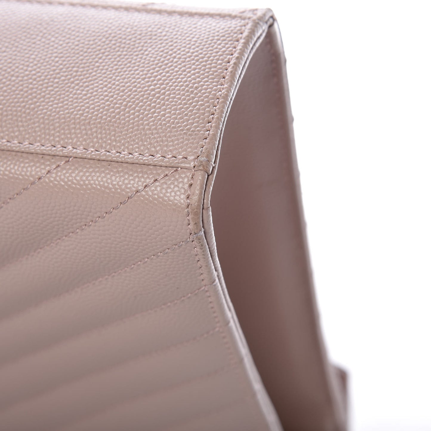 Grain De Poudre Matelasse Chevron Large Monogram Satchel Rose Antic