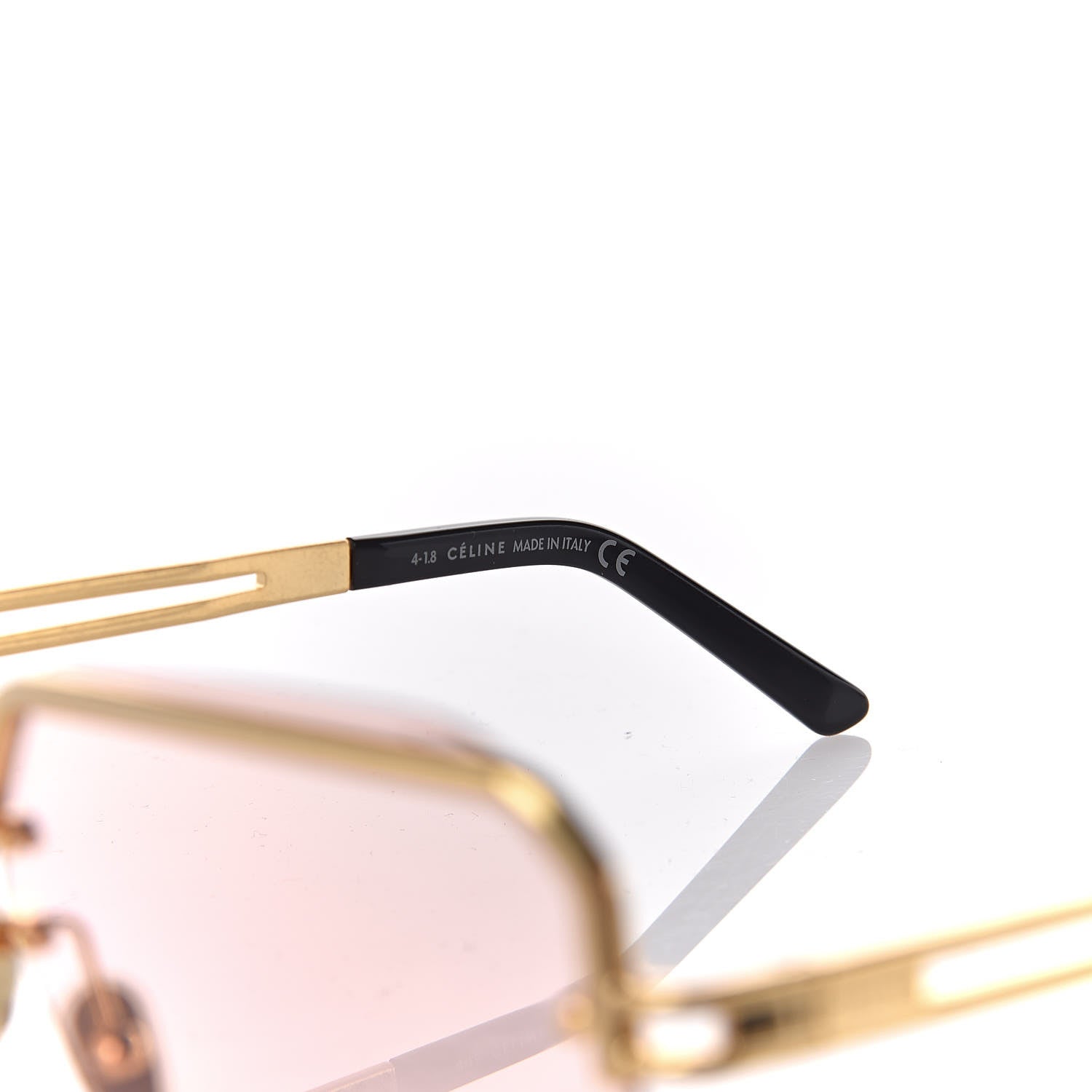 Celine Sunglasses CL 40041U Gold 6 of 6