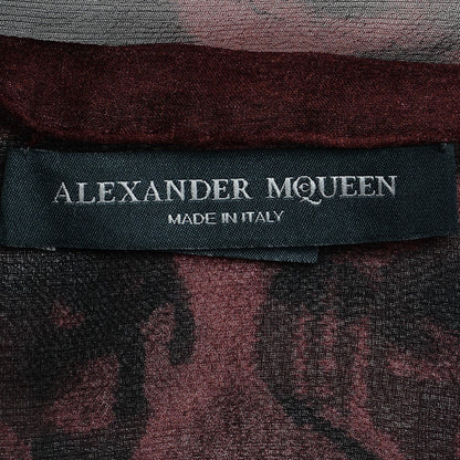 Alexander McQueen Silk Chiffon Animalier Skull Scarf 5 of 5