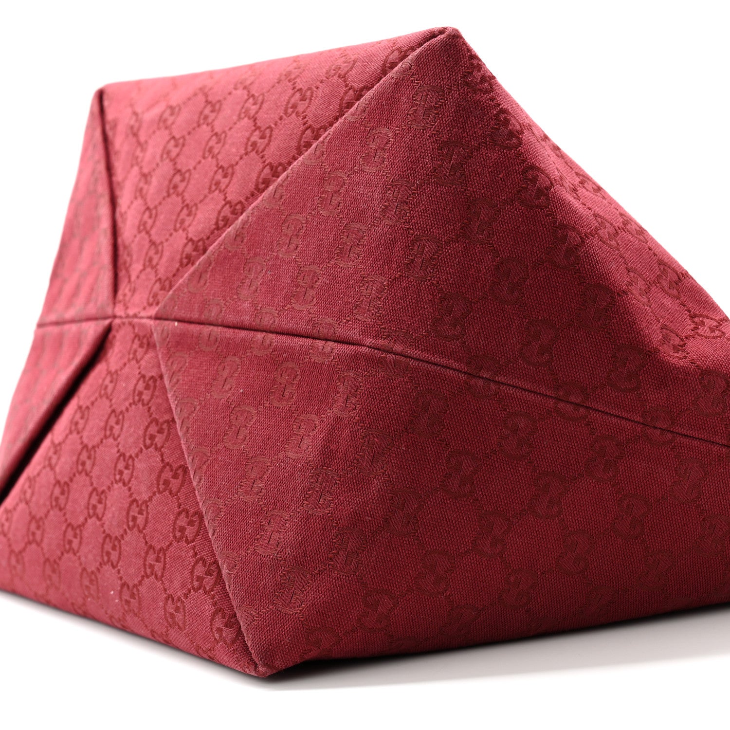 Gucci GG Supreme Monogram Medium Totissima Shopping Tote Rosso Ancora 10 of 11