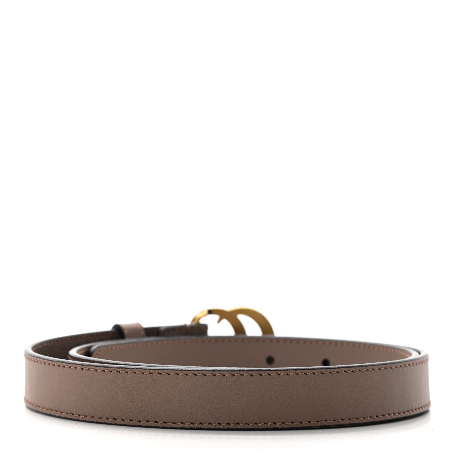 Gucci Calfskin Double G 20mm Belt 80 32 Porcelain Rose 2 of 5