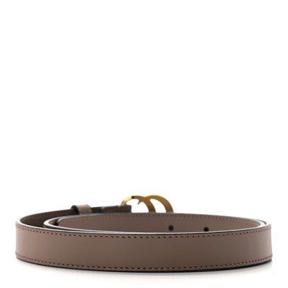 Gucci Calfskin Double G 20mm Belt 80 32 Porcelain Rose 2 of 5