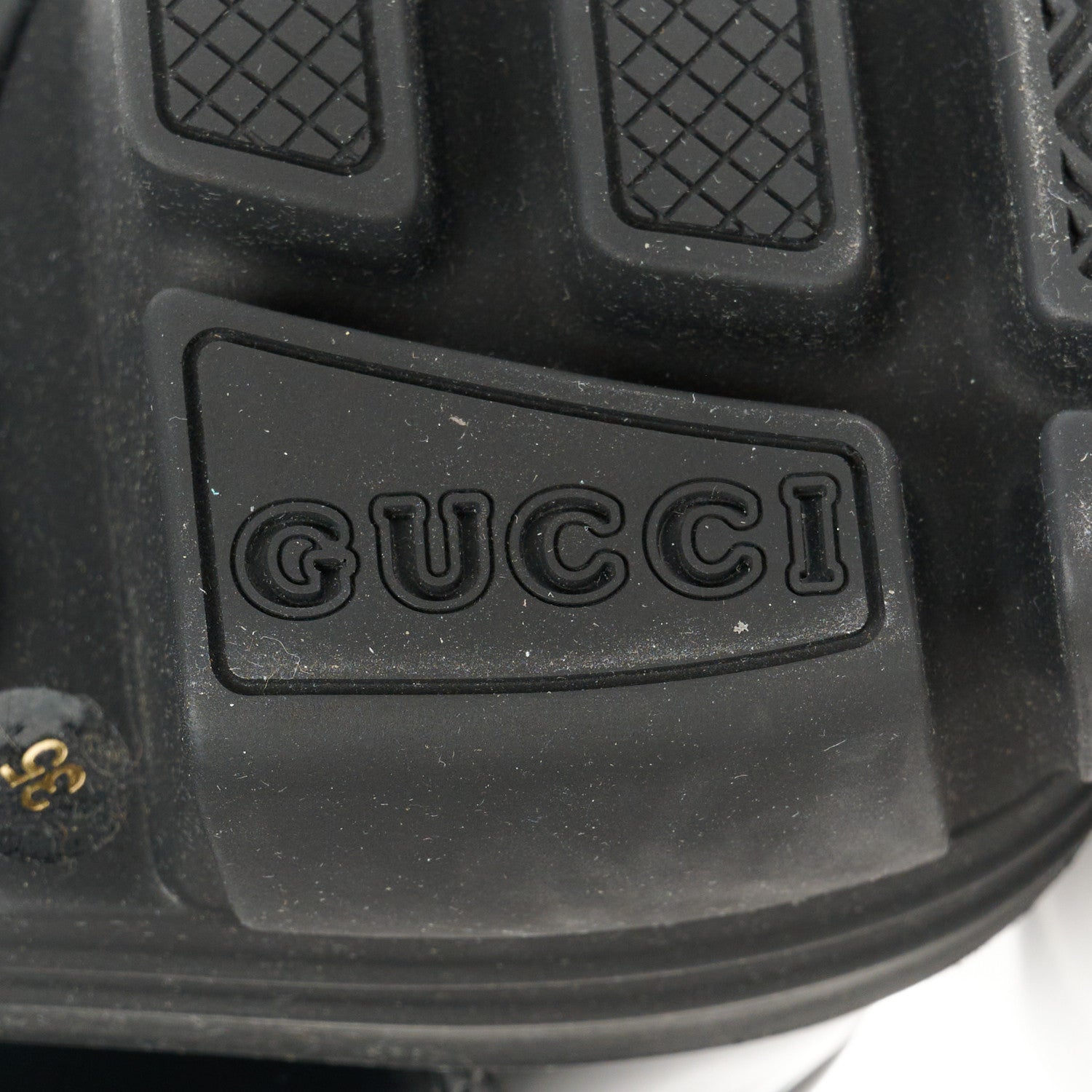 Gucci Magnum Calfskin Nappa Samoa Womens Horsebit Platform Chunky Lug Sole 40mm Loafers 35 Black 9 of 11