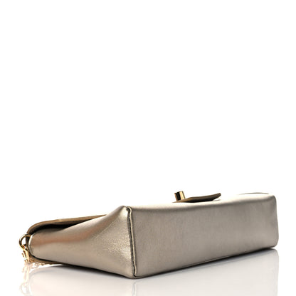 Louis Vuitton Metallic Calfskin Love Note Gold Silver 4 of 10