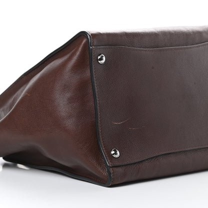 Prada Glace Calf Twin Pocket Tote Bruciato 12 of 18