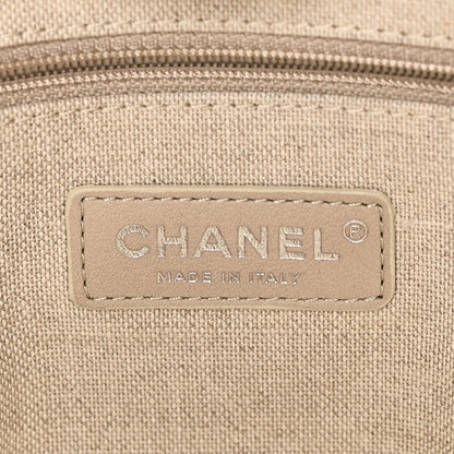Chanel Mixed Fibers Small Deauville Tote Black 7 of 10