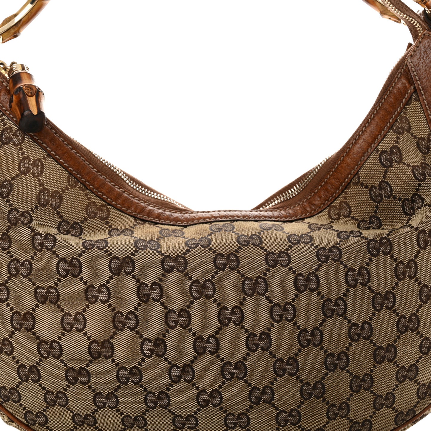 Monogram Bamboo Ring Hobo Brown