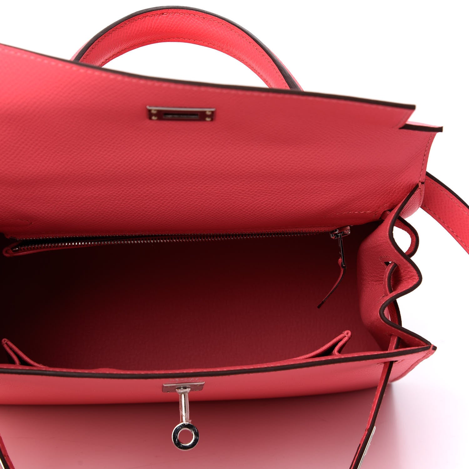 Hermes Epsom Kelly Sellier 25 Rose Azalee 15 of 40