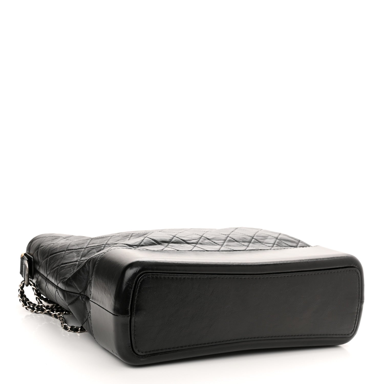 Chanel Aged Calfskin Quilted Maxi Gabrielle Hobo Black 4 of 11
