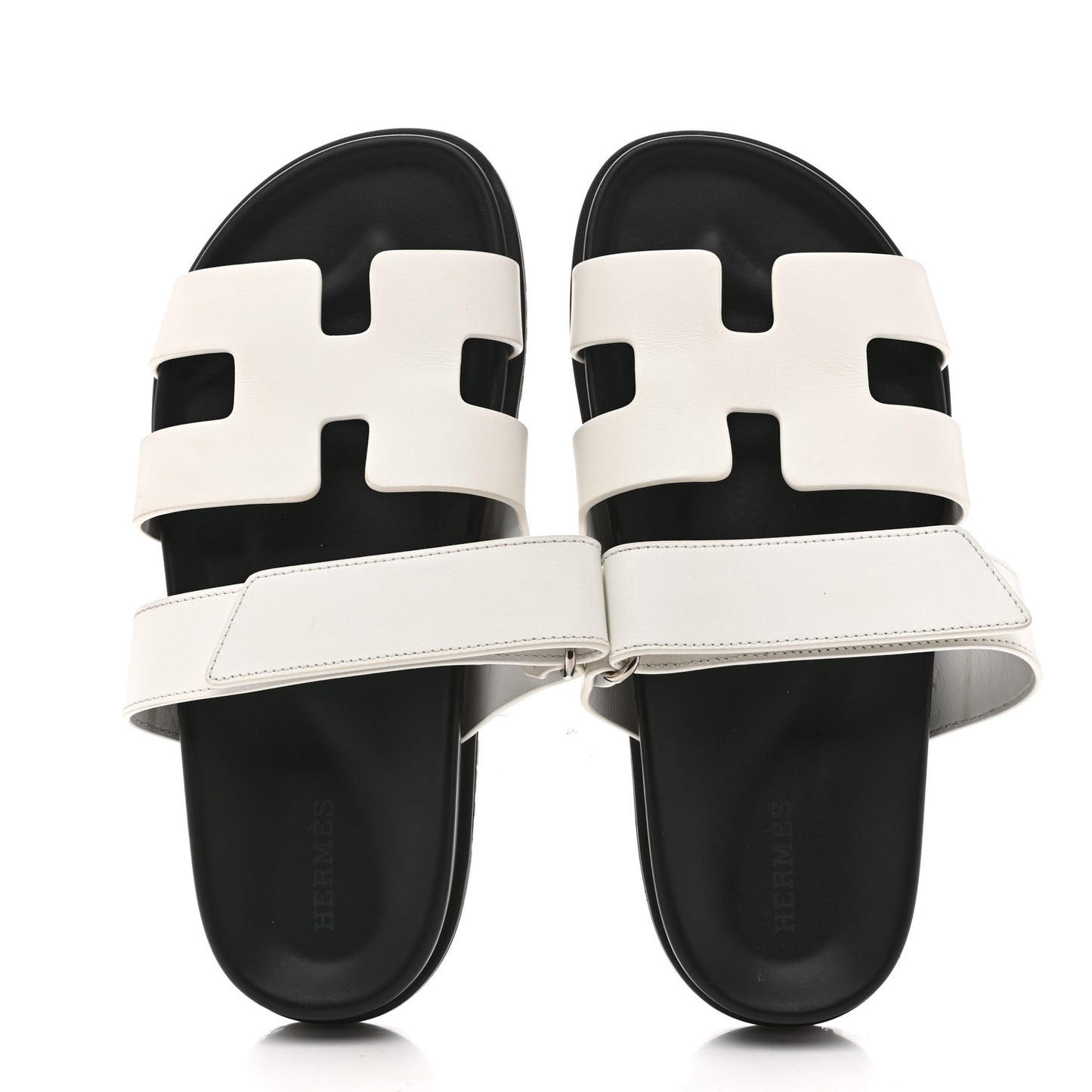 Calfskin Womens Chypre Sandals 37.5 White
