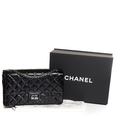 Chanel Patent Caviar Quilted 2.55 Reissue 226 Flap Black 4 of 8