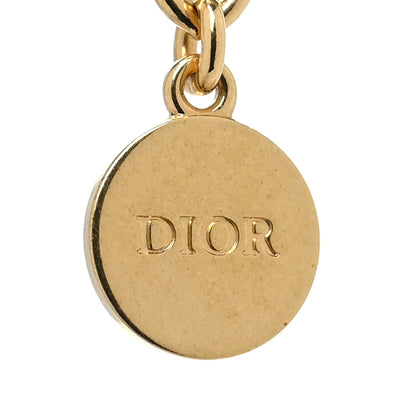 Christian Dior Metal 30 Montaigne Chain Choker Necklace Gold 5 of 5