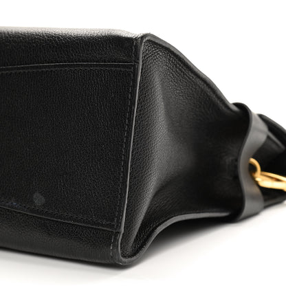 Miu Miu Goatskin Medium Madras Click Top Handle Black 11 of 12