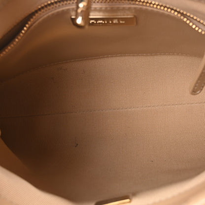 Chanel Shiny Lambskin Quilted Mini 31 Shopping Bag Beige 5 of 10