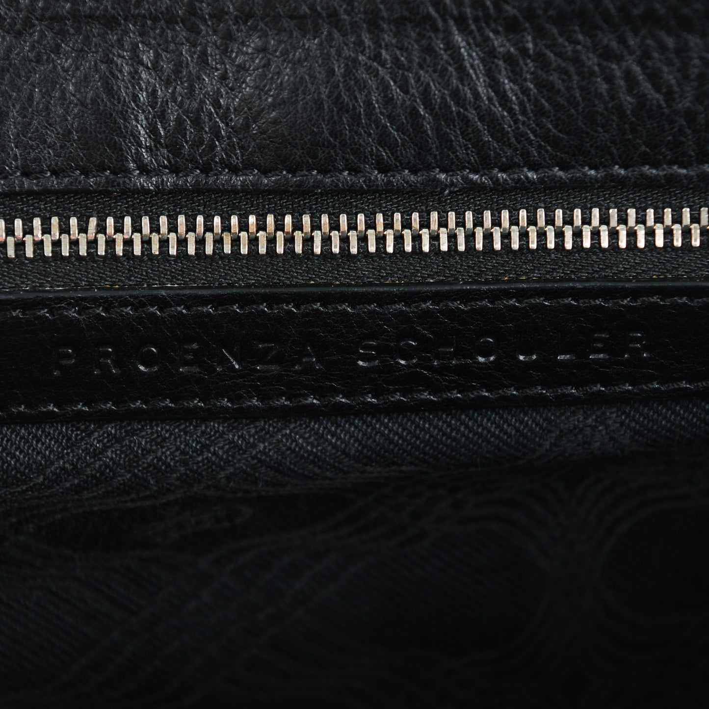 Calfskin PS11 Classic Shoulder Bag Black