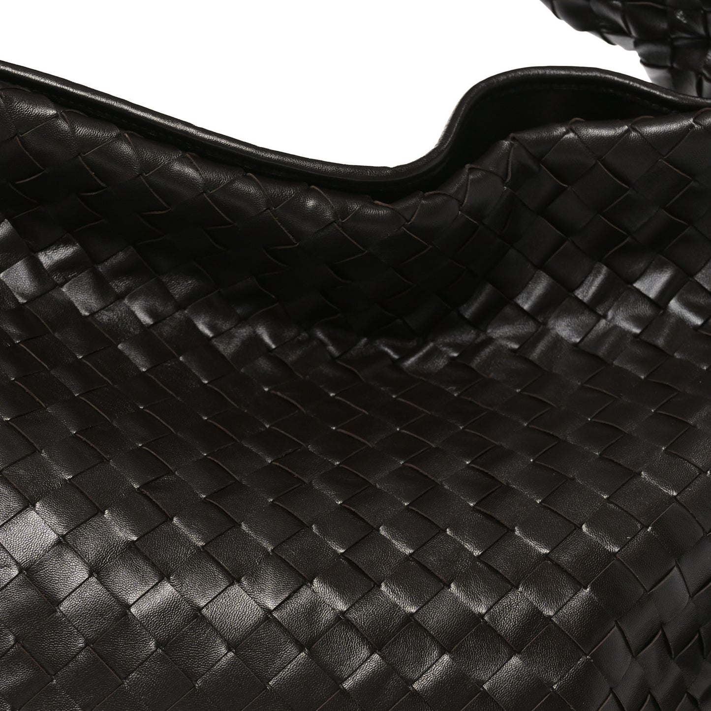 Calfskin Intrecciato Large Hop Fondant