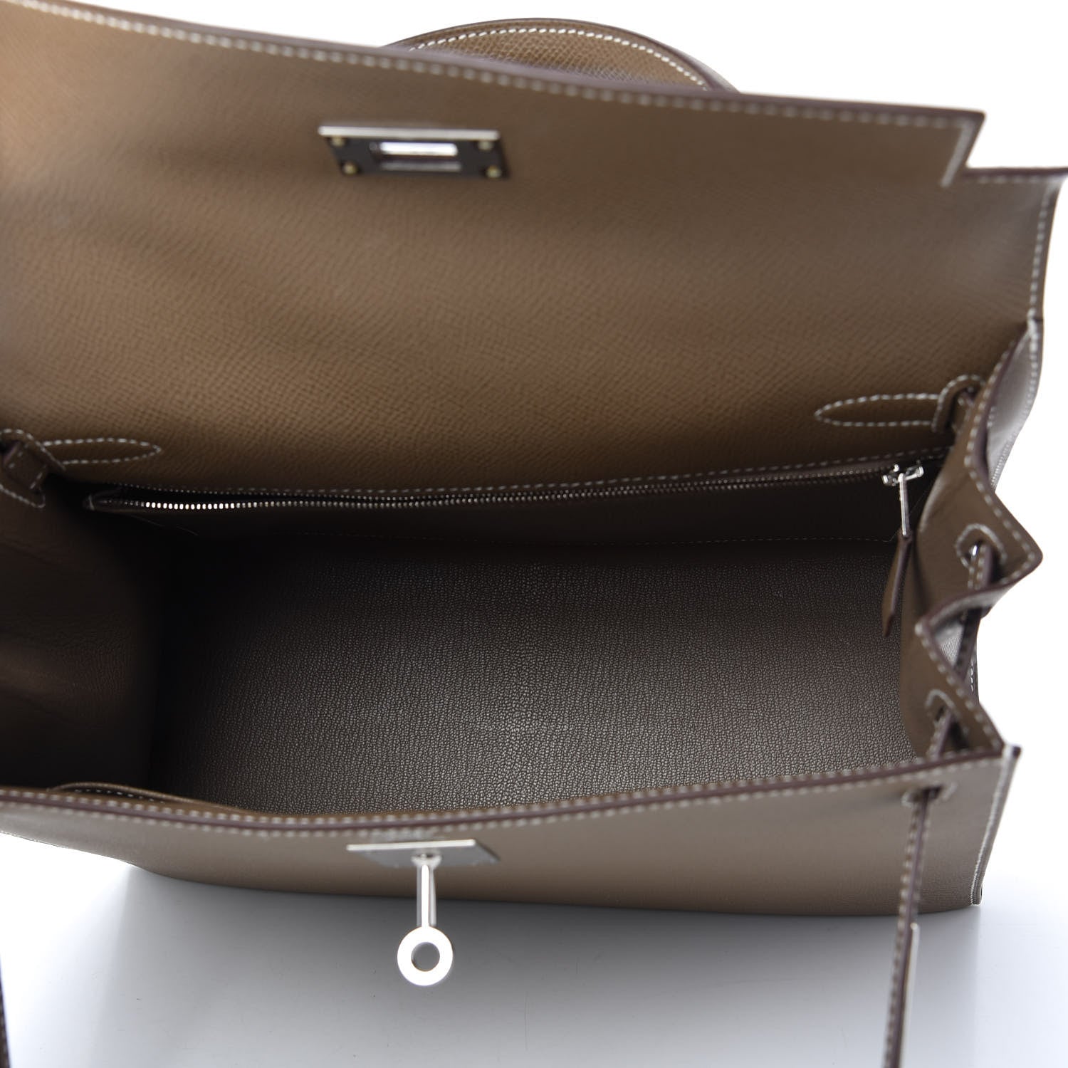 Hermes Epsom Kelly Sellier 28 Etoupe 5 of 11