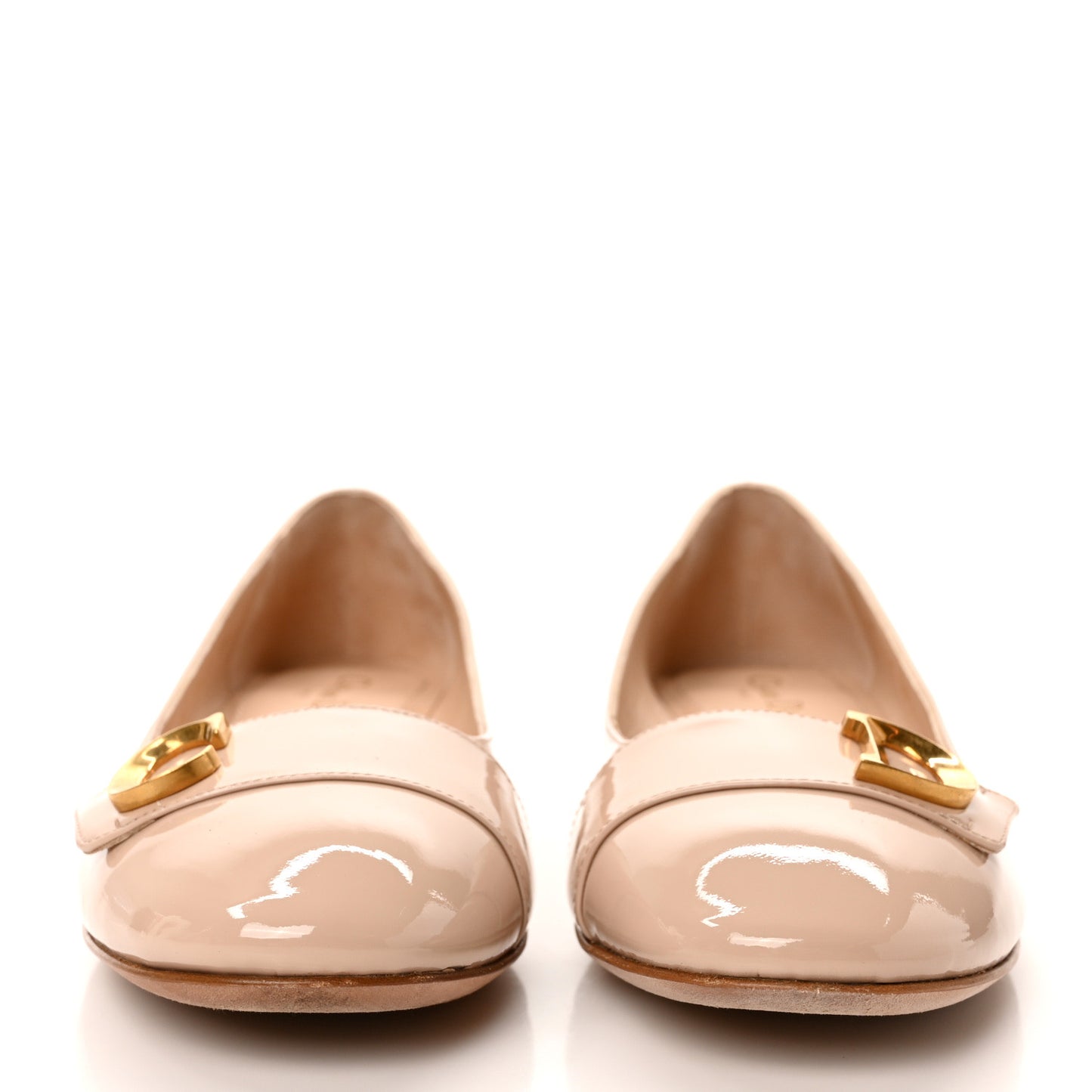 Patent Calfskin C'est Dior Ballet Flats 38.5 Chair