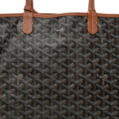 Goyard Goyardine Saint Louis PM Black Gold 10 of 18
