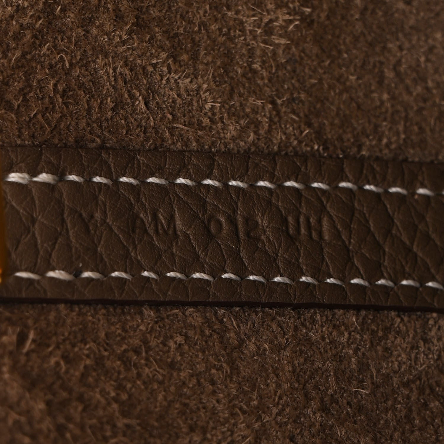 Hermes Taurillon Clemence Picotin Lock 22 MM Etoupe 6 of 12
