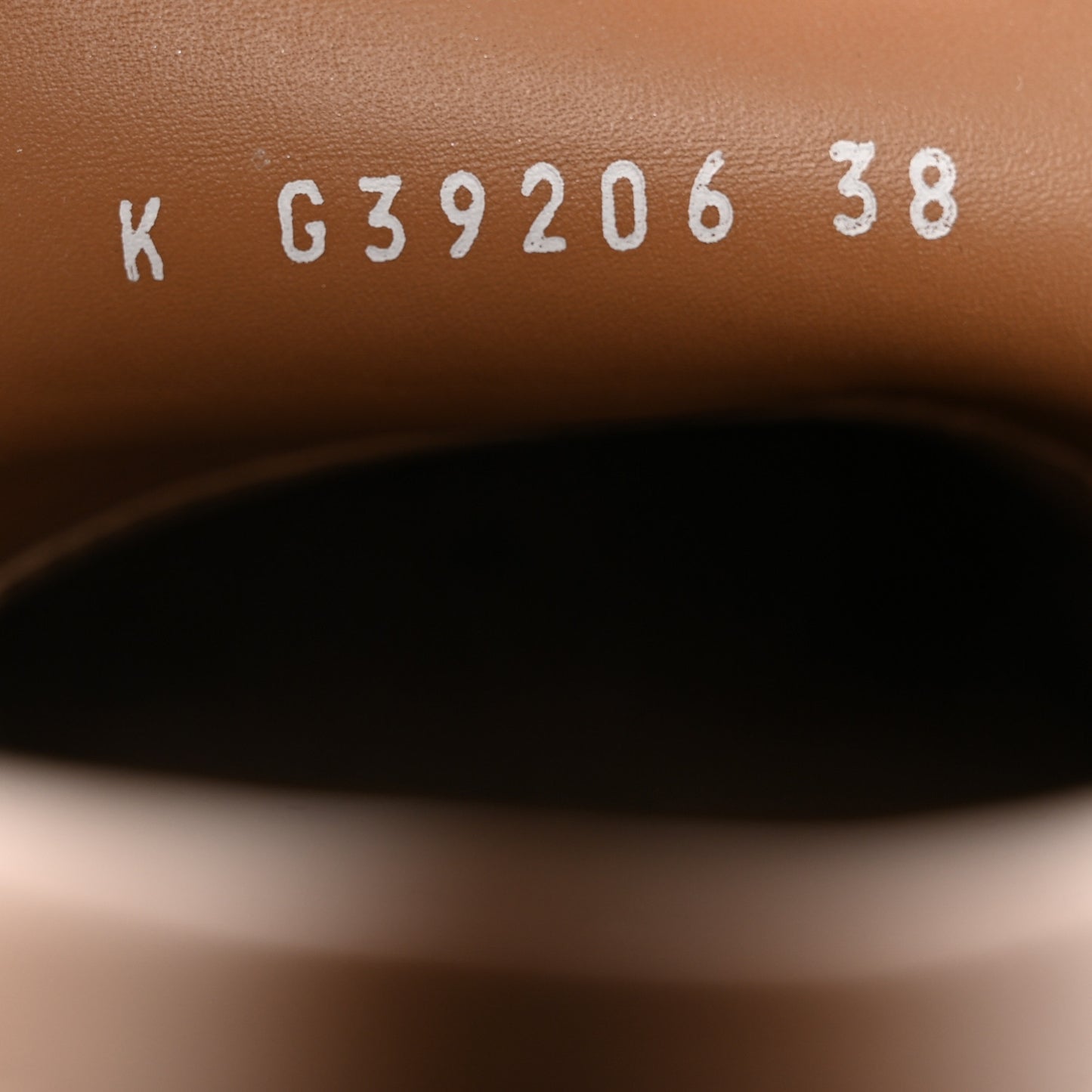 Calfskin CC Platform Loafers 38 Beige