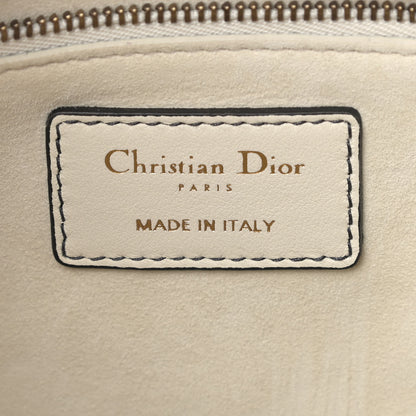 Christian Dior Calfskin Niki De Saint Phalle Medium Supple Lady Dior Off White 7 of 8