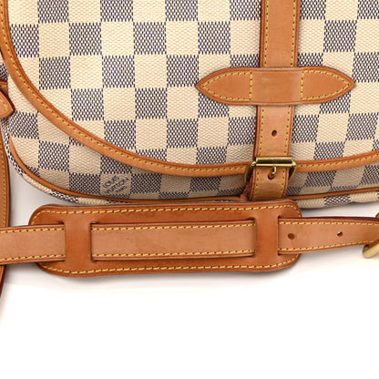 Louis Vuitton Damier Azur Saumur MM 9 of 9