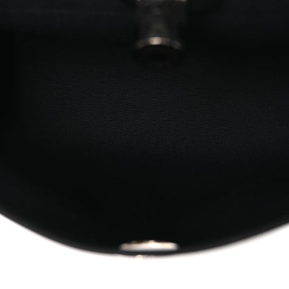 Hermes Military Toile Vache Hunter Herbag Zip PM 31 Black 6 of 12
