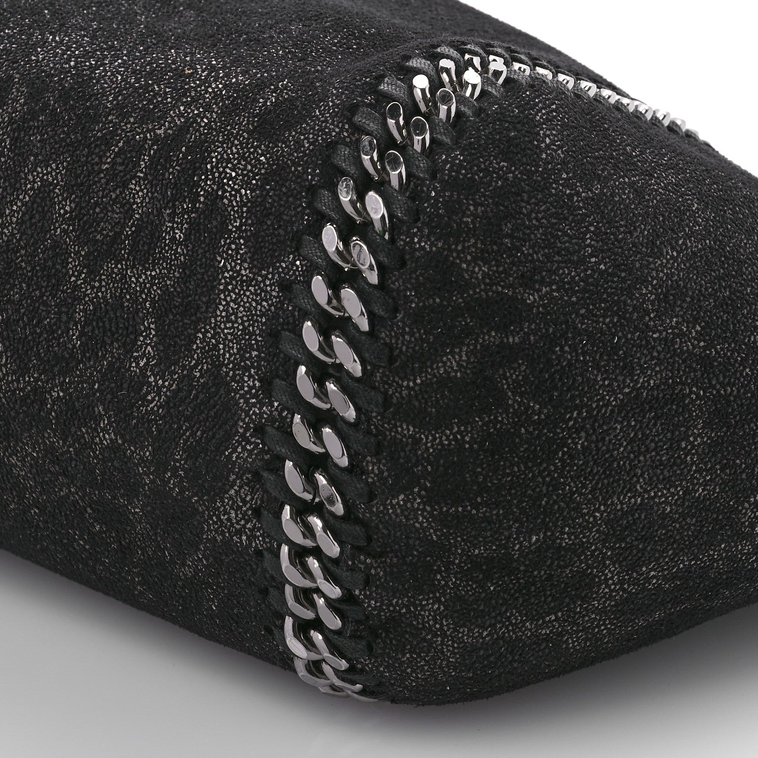 Stella McCartney Leopard Shaggy Deer Falabella Reversible Tote Grey 12 of 15