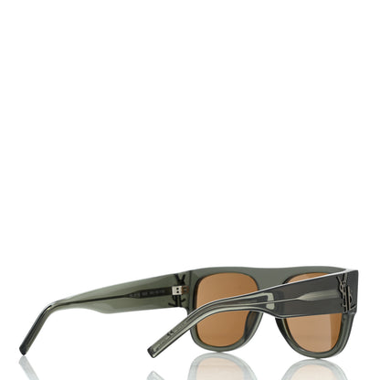 Saint Laurent SL M16 Sunglasses Olive 4 of 7