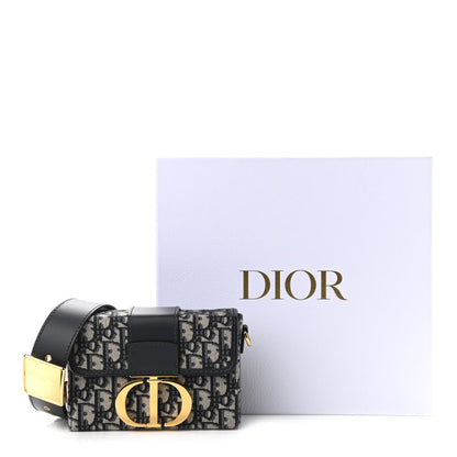 Christian Dior Oblique 30 Montaigne Box Bag Blue 10 of 10