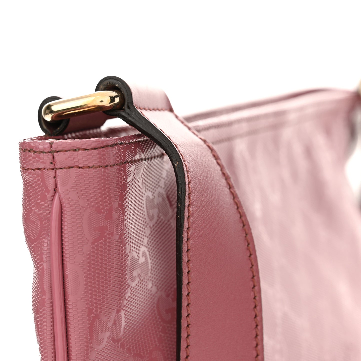 Imprime Monogram Medium Flat Messenger Bag Vintage Rose