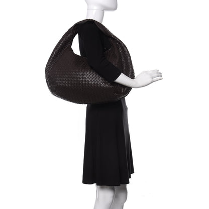 Bottega Veneta Nappa Intrecciato Large Belly Veneta Hobo Ebano 2 of 10