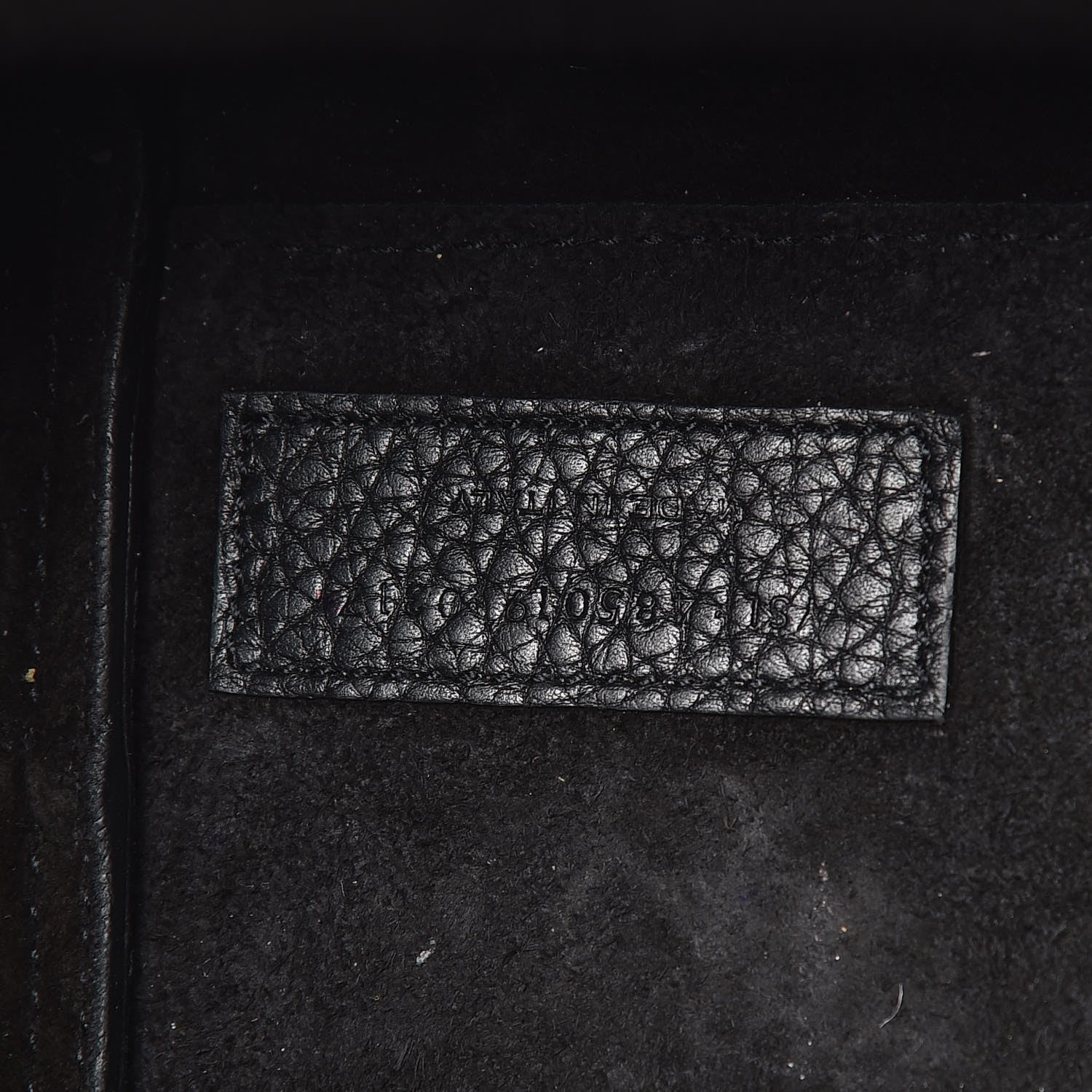 Saint Laurent Grained Calfskin Nano Sac De Jour Souple Black 8 of 10