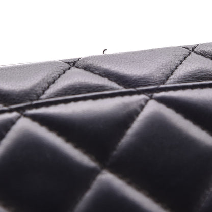Chanel Lambskin Quilted Jumbo Single Flap Black 9 of 10