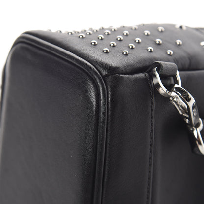 MCM Calfskin Stud X-Mini Stark Bebe Boo Backpack Black 10 of 10