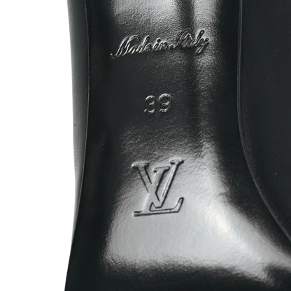 Louis Vuitton Monogram Studded Cherie Pumps 39 Black 6 of 9