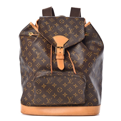 Louis Vuitton Monogram Montsouris GM Backpack 1 of 12