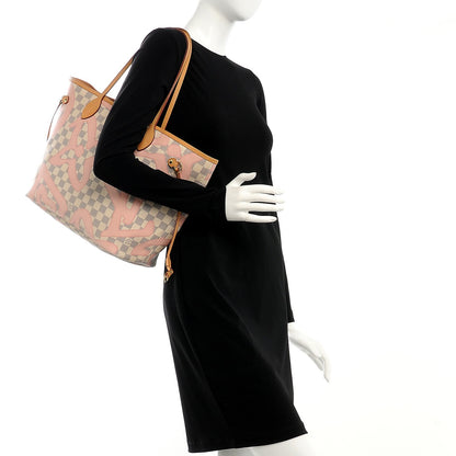 Louis Vuitton Damier Azur Tahitienne Neverfull MM 2 of 18