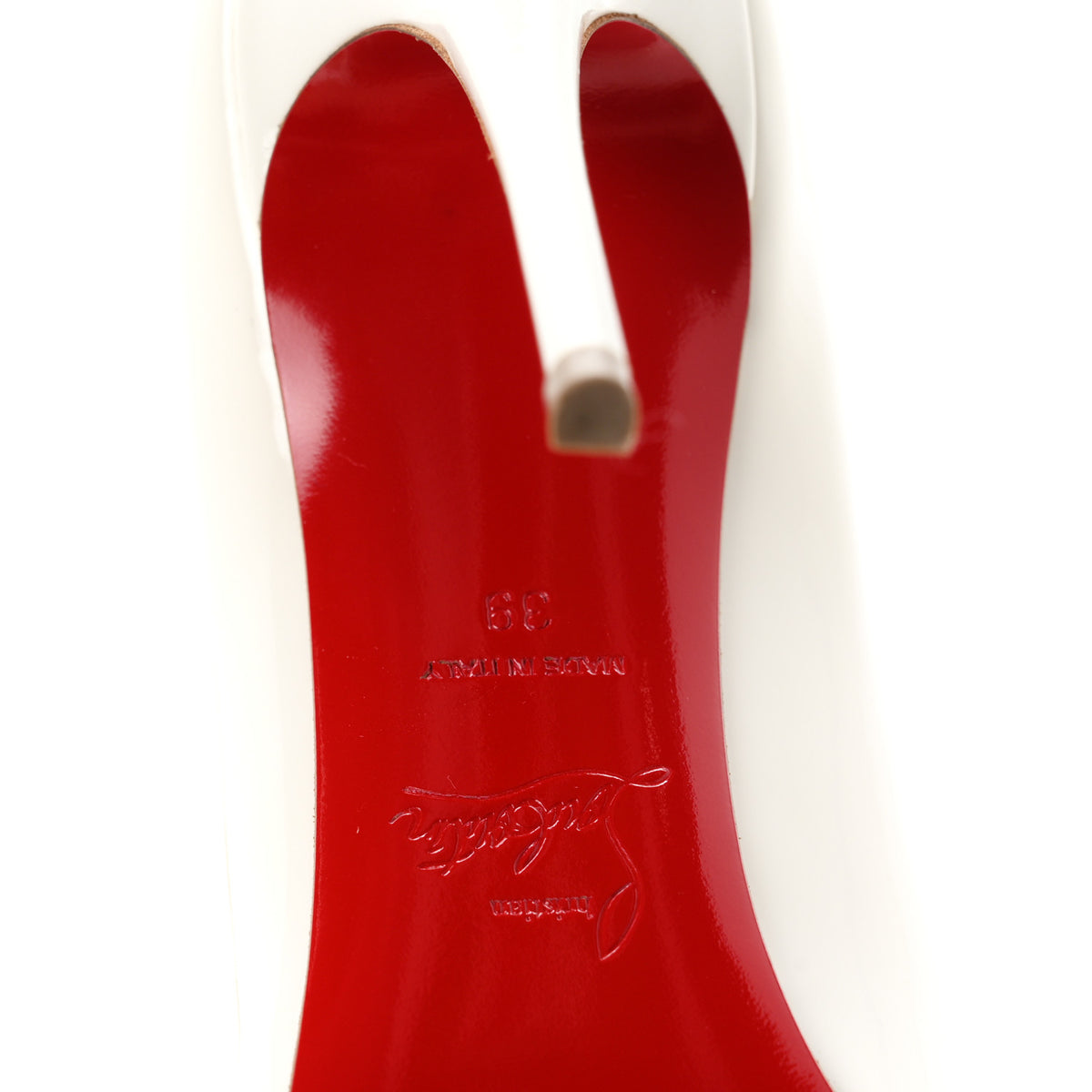 Patent Hot Chick 100 Pumps 39 White